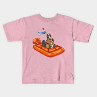 Tiny tiny Beaver Kids T-Shirt